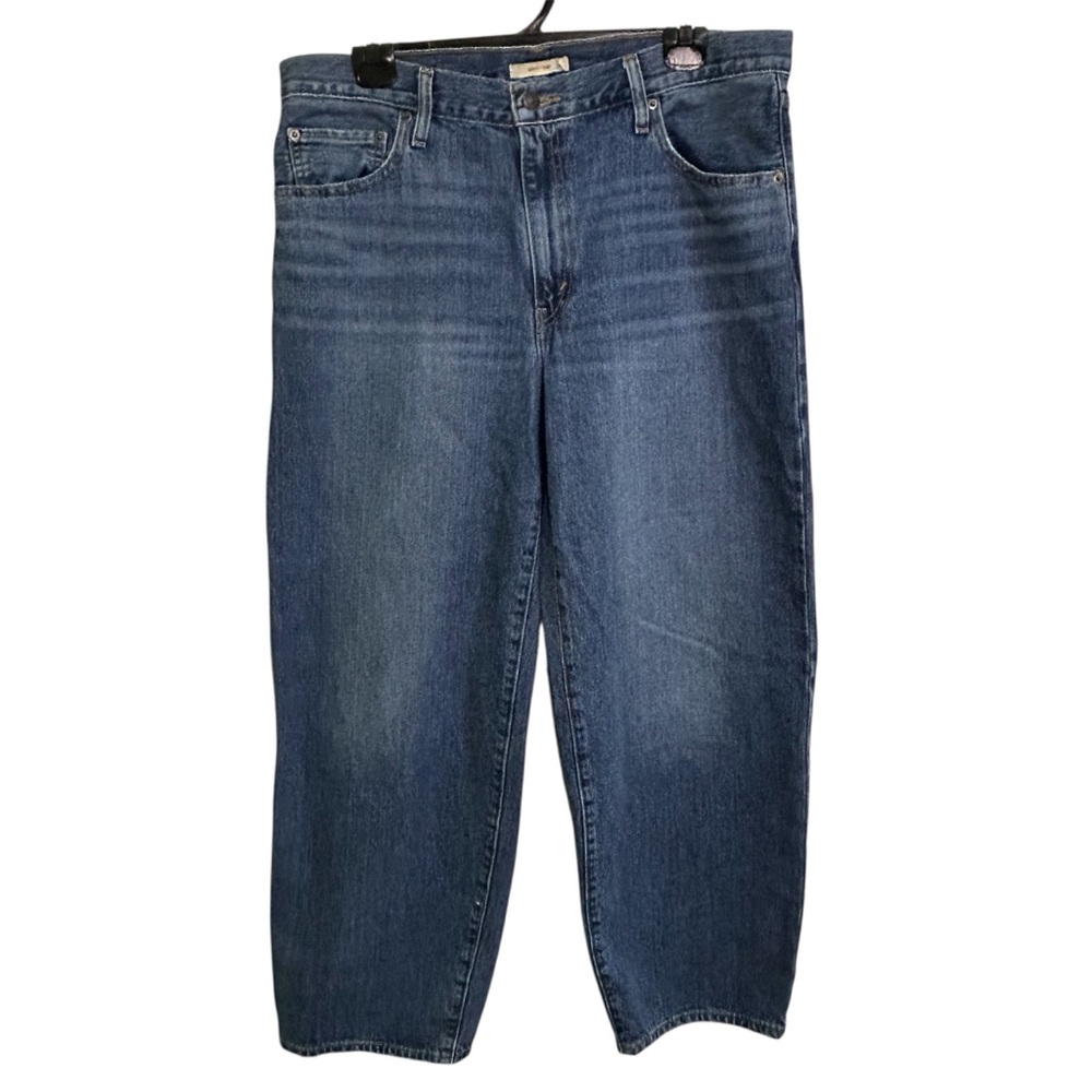 Levi’s Baggy Dad Blue Jeans Denim Winter Casual Women’s Streetwear Classic Sz 32